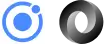 Ionic + JSON Logo
