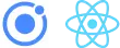 Ionic + React.Js Logo