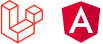 Laravel + Angular Logo