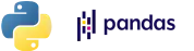Python with Pandas Logo