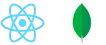 React Native with MongoDB Logo