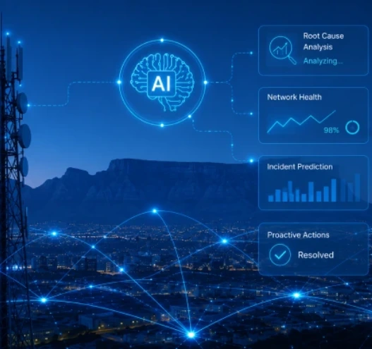 Using Agentic AI to Enhance Telecom Network Operations in South Africa image