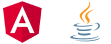 Angular with Java Icon