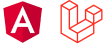 Angular with Laravel Icon