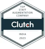 Clutch Top Staff Augmentation Company India 2023 Logo